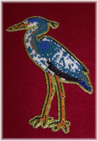beaded patch